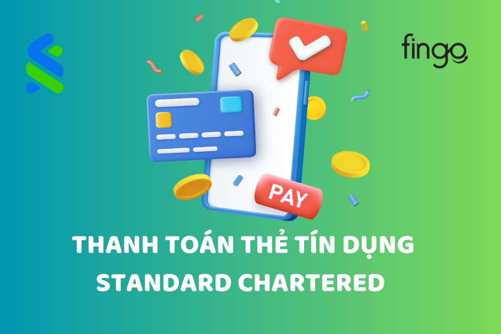 thanh toán thẻ tín dụng standard chartered
