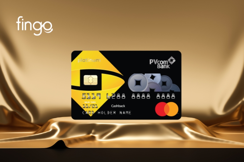 Thẻ tín dụng quốc tế PVcomBank Cashback Platinum