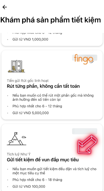 Nhấn chọn mục tích lũy Như Ý