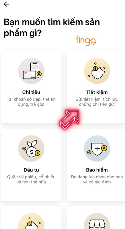 Nhấn chọn sản phẩm tiết kiệm
