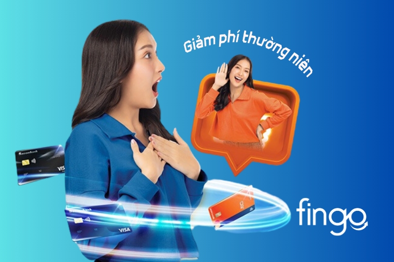 Khách hàng cá nhân có thể hưởng chính sách miễn giảm phí thường niên thẻ tín dụng Sacombank