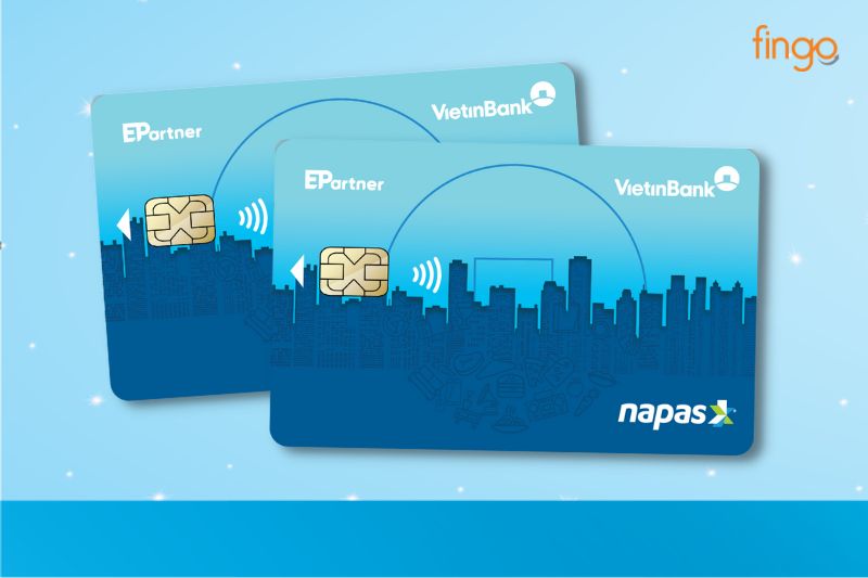 Logo NAPAS được in ở góc dưới của bề mặt thẻ