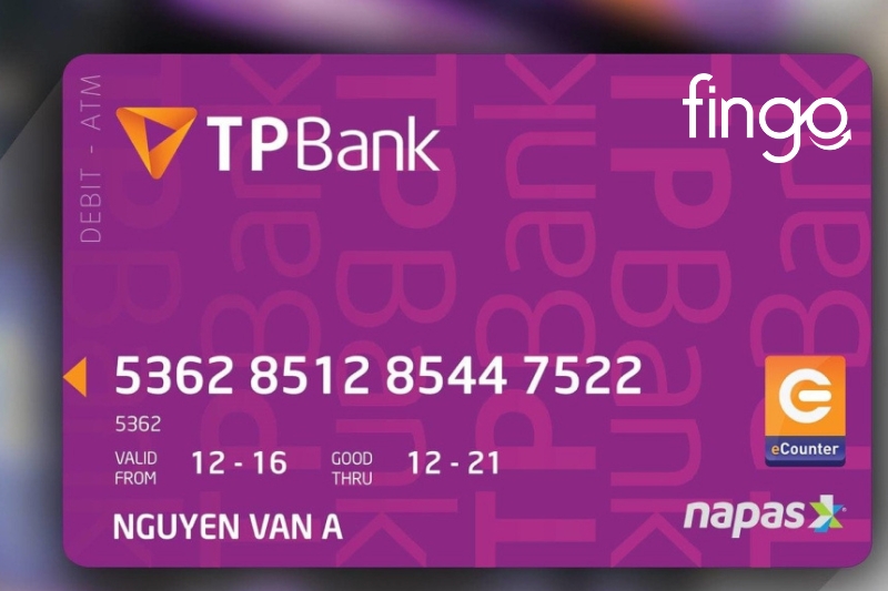 Cách xem số thẻ TPBank trên ATM