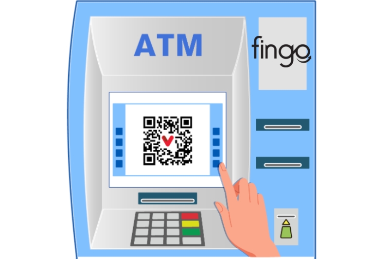 Hướng dẫn rút tiền tại ATM bằng VietQRCash bước 1