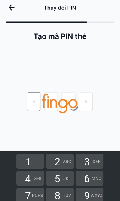 Nhập mã PIN mới
