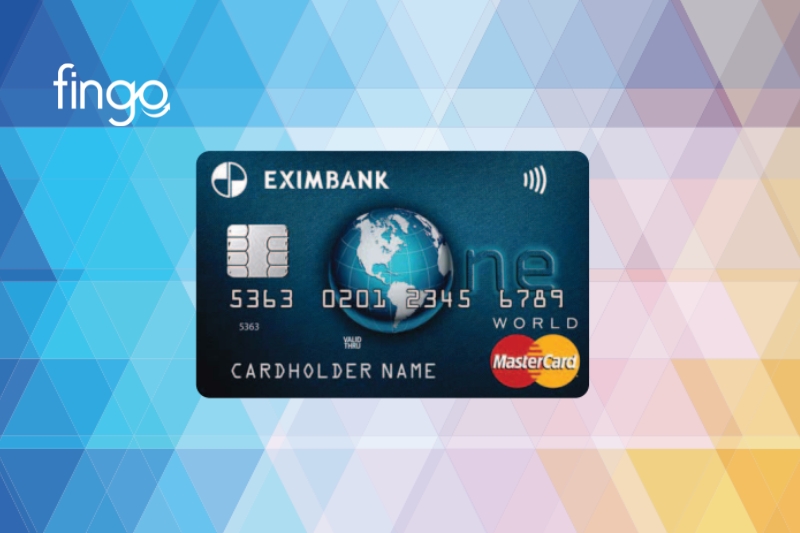 Thẻ tín dụng Eximbank One World Mastercard.