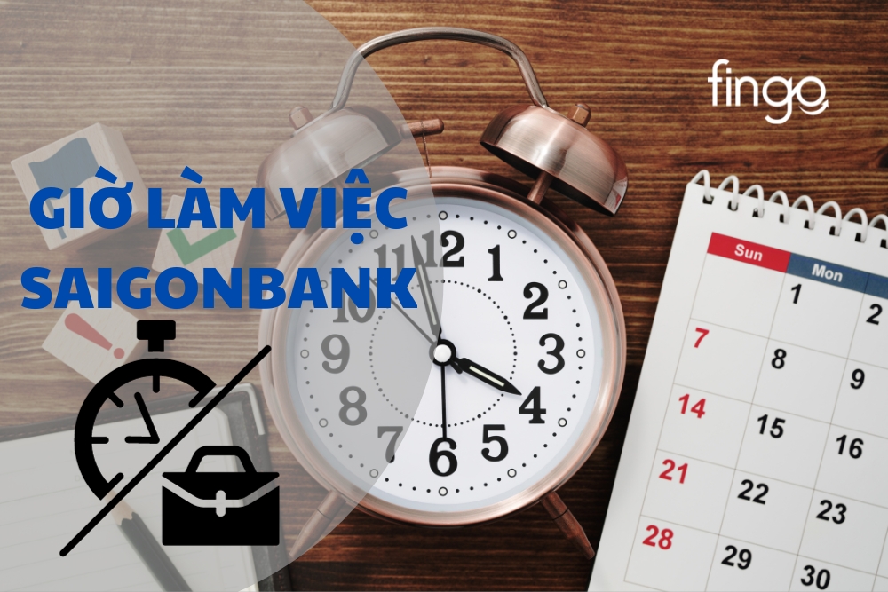 giờ làm việc SaigonBank