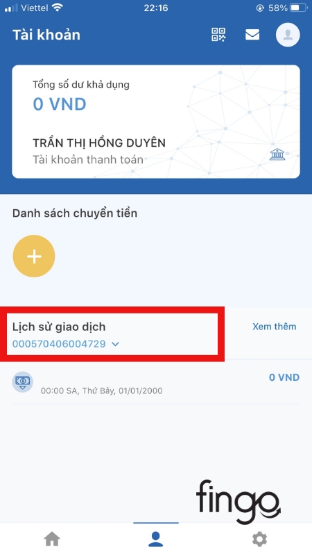 Kiểm tra số tài khoản trên ứng dụng SAIGONBANK và Internet Banking