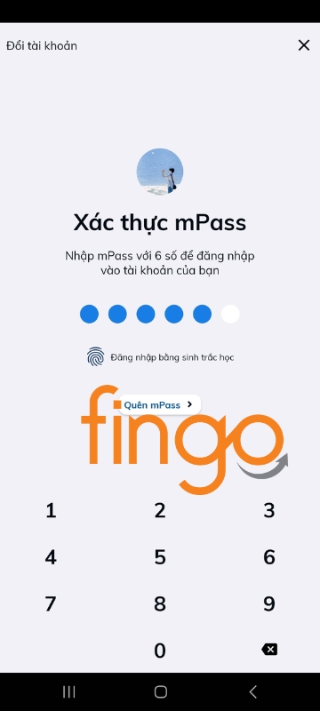 Đăng nhập bằng mPass