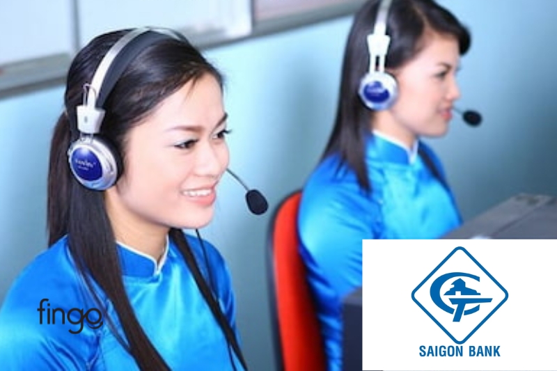 Liên hệ qua tổng đài khi quên mật khẩu SAIGONBANK Smart Banking