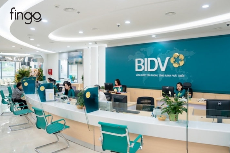 Mở thẻ trả trước BIDV Visa tại quầy giao dịch