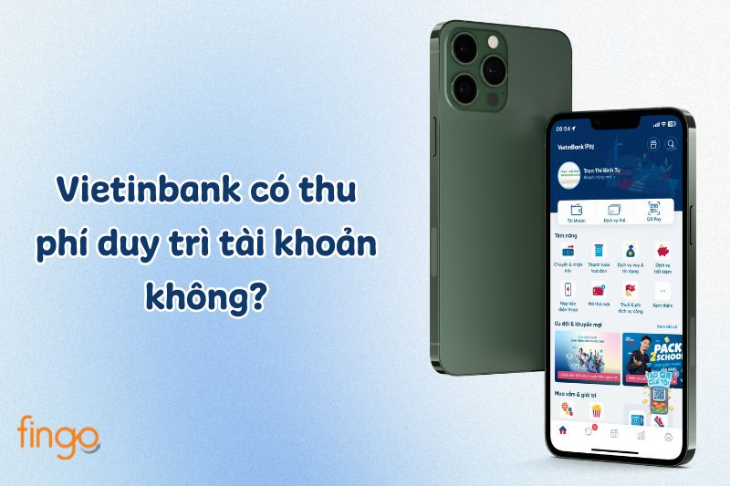 Vietinbank thông báo miễn phí toàn bộ phí duy trì tài khoản hàng tháng