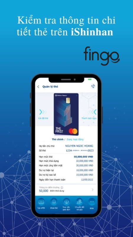 Quản lý tài chính toàn diện và trực quan qua iShinhan