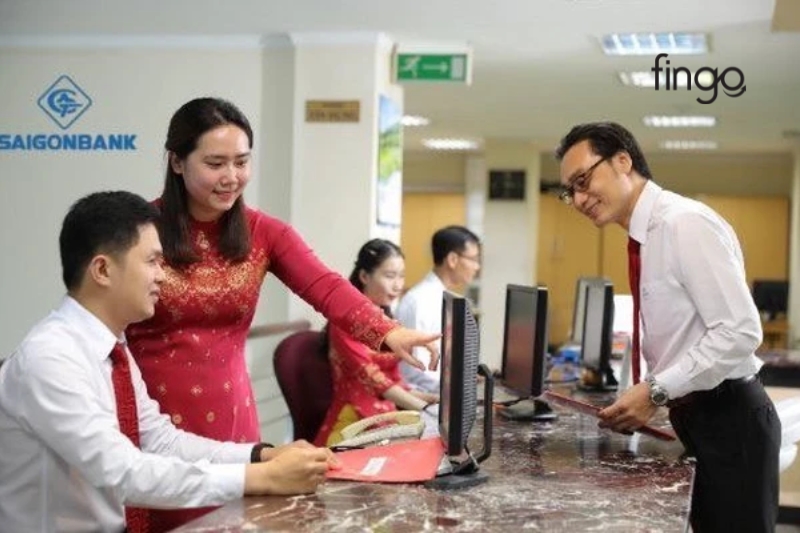 Cách nâng hạn mức chuyển tiền ngân hàng SaiGonBank tại quầy giao dịch