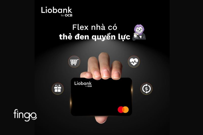 Các tiện ích khi mở thẻ tín dụng Liobank