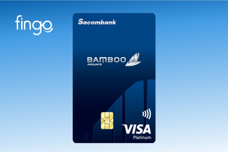 Thẻ tín dụng quốc tế Sacombank Bamboo Airways Platinum.