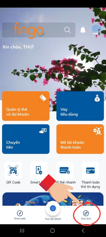 Chọn "Tiết kiệm"