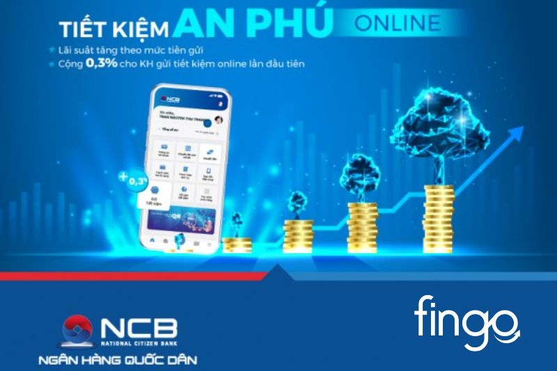 Mở sổ tiết kiệm An Phú NCB online