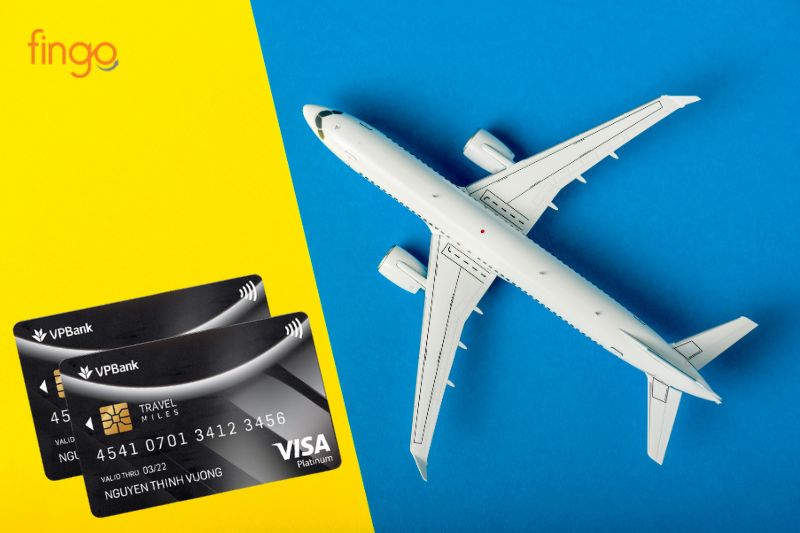Thẻ tín dụng VPBank Visa Platinum Travel Miles với lượt tích dặm ưu đãi