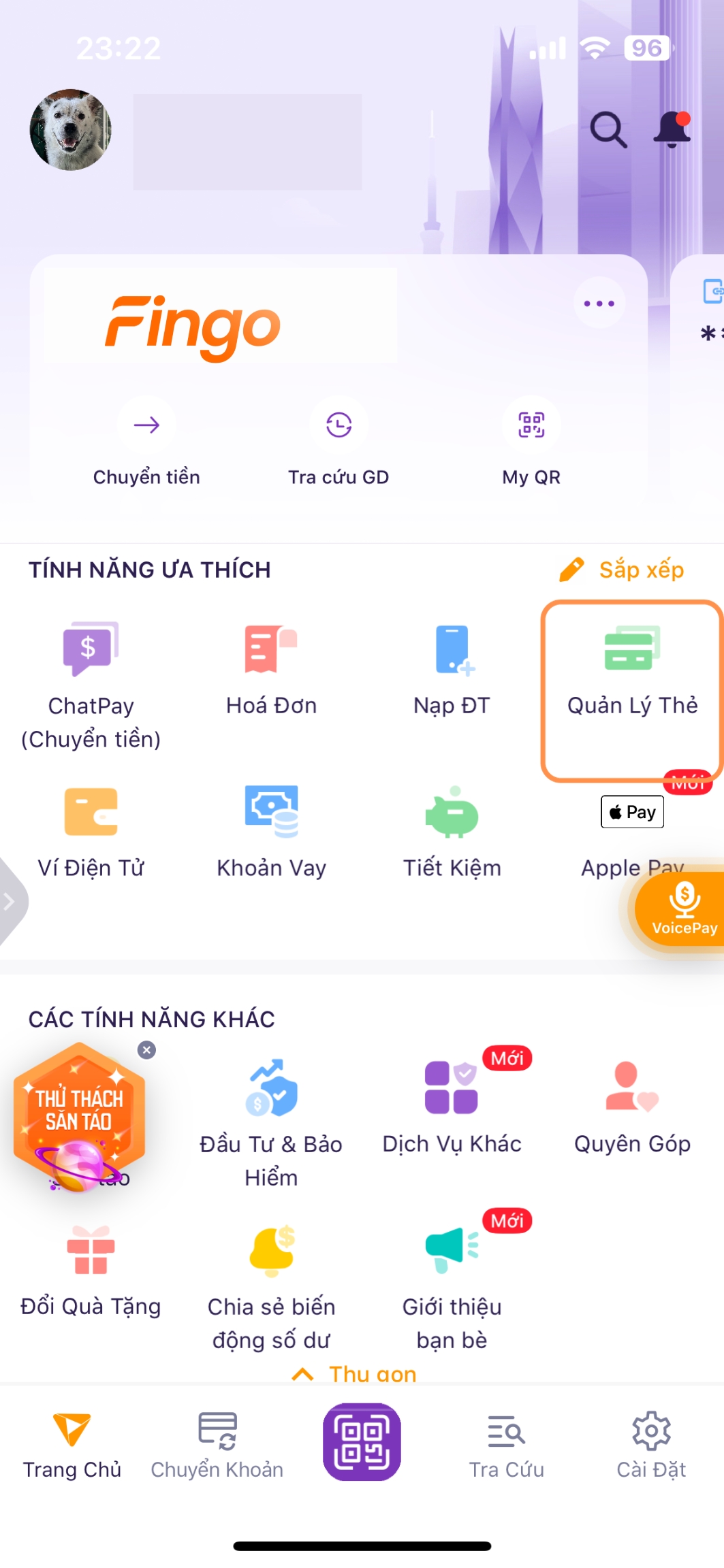Cách mở thẻ Visa TPBank bước 1