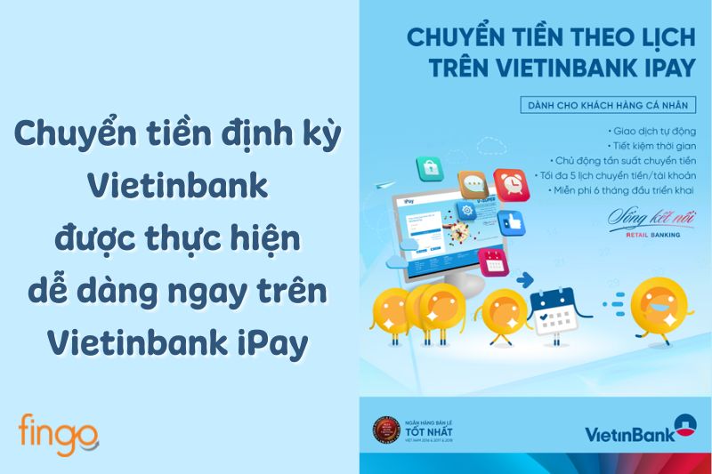 Cách chuyển tiền định kỳ Vietinbank