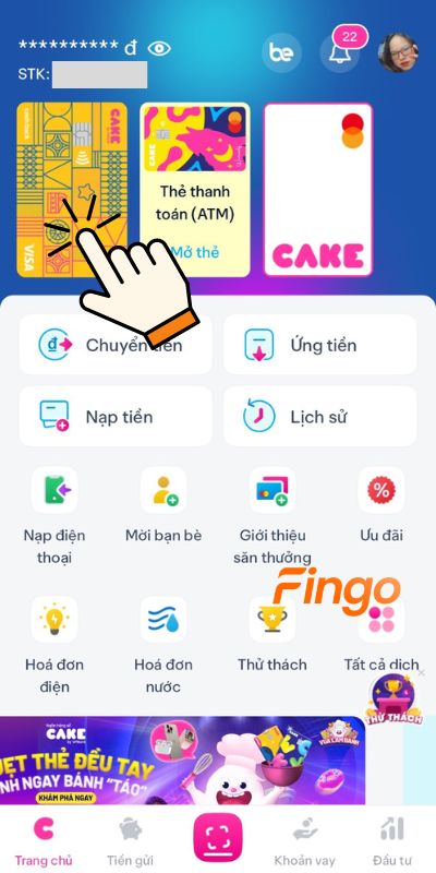 Chọn thẻ