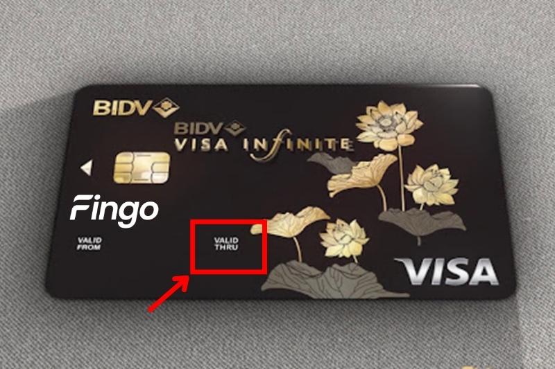 Ngày hết hạn thẻ tín dụng BIDV