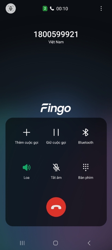 Gọi đến tổng đài UOB.