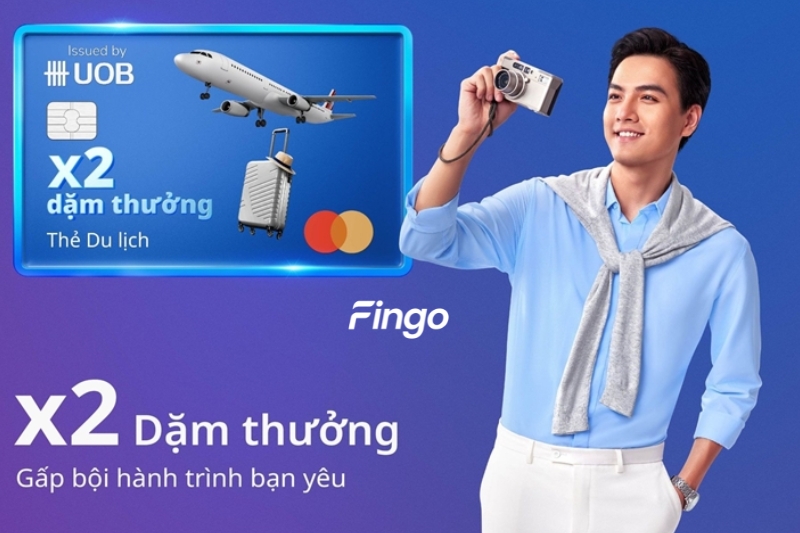 Nhân đôi tiện ích khi đăng ký mở thẻ tín dụng UOB PremierMiles.