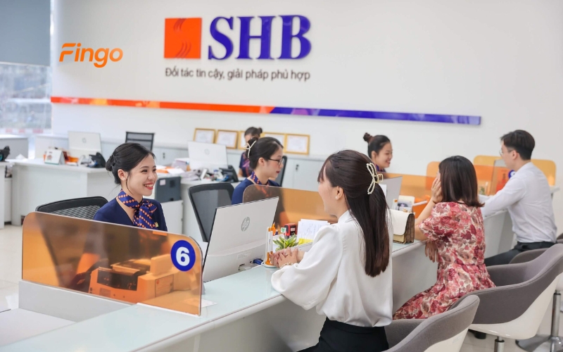 Tất toán khoản vay qua quầy giao dịch SHB