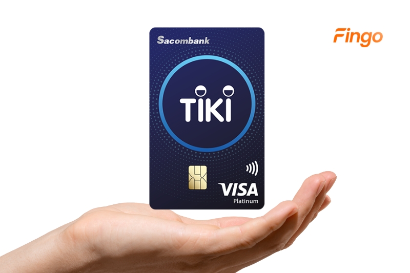 Thẻ tín dụng quốc tế liên kết Sacombank Tiki Platinum