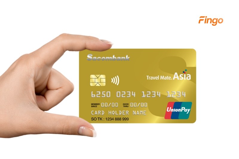 Thẻ tín dụng quốc tế Sacombank UnionPay.