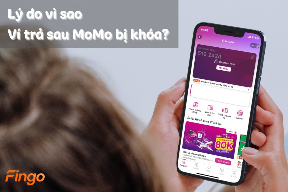 Cách mở Ví trả sau MoMo bị khóa một cách nhanh chóng