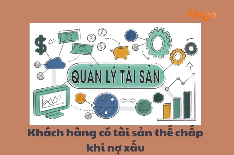 Khách hàng có tài sản thế chấp khi nợ xấu