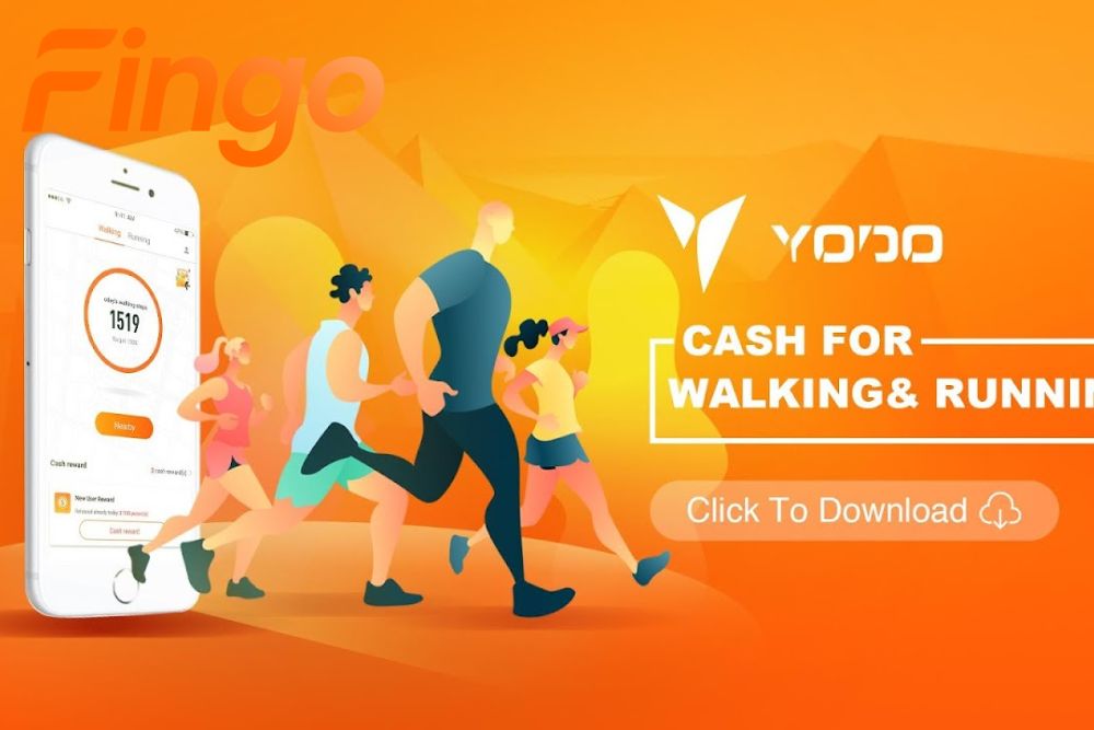 Yodo phần mềm đi bộ kiếm tiền
