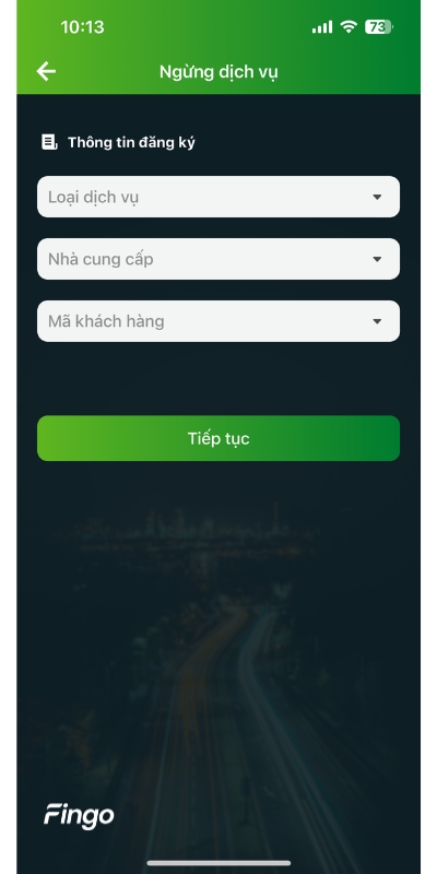 Cách đăng ký thanh toán điện qua Vietcombank bước 2