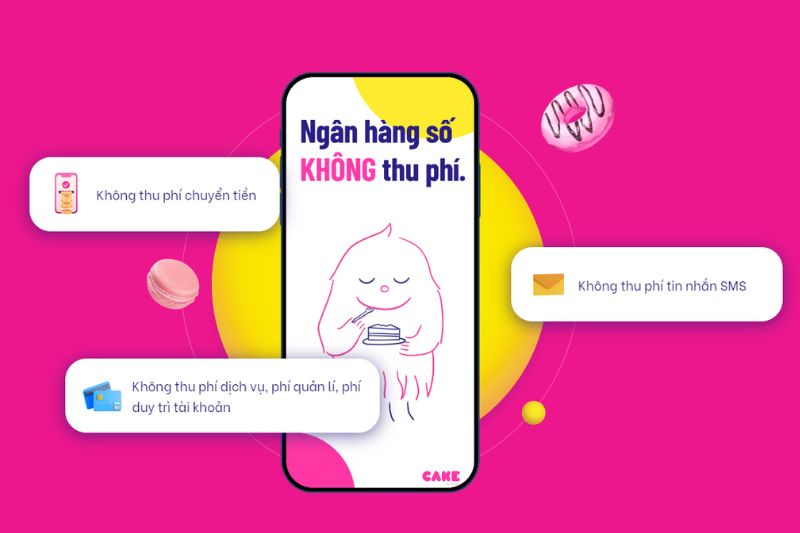 Cake là ngân hàng số được phát triển bởi VPBank và Be Group