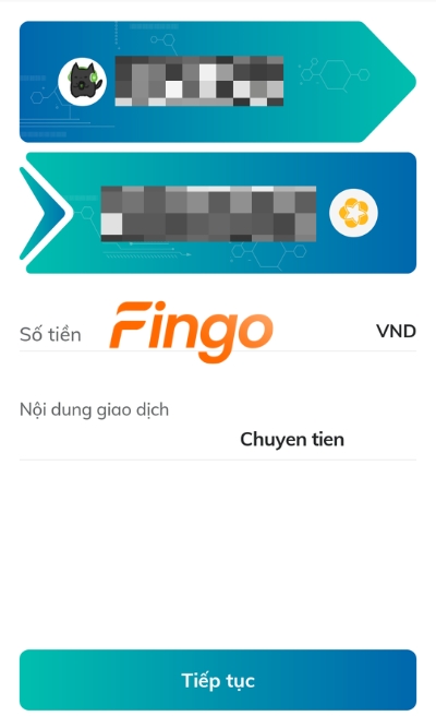 Nhập số tiền mà khách hàng mong muốn