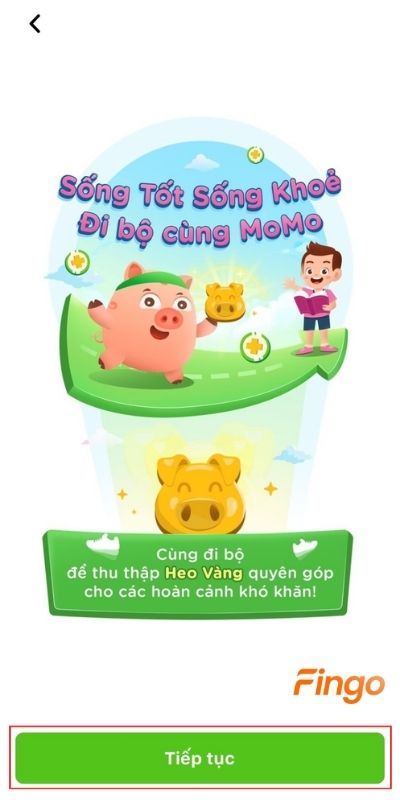 Chọn Tiếp tục