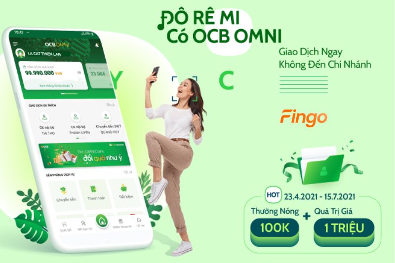 Điều kiện mở tài khoản số đẹp OCB