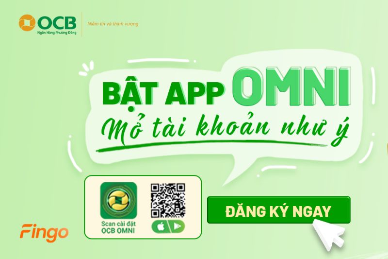 Mở tài khoản số đẹp OCB qua ứng dụng OCB OMNI