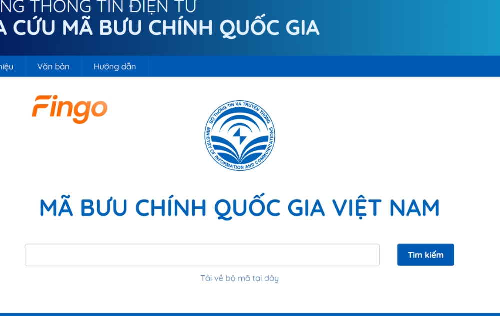 Truy cập vào website và nhập địa chỉ của bạn