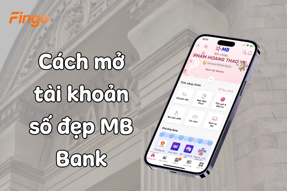 Cách mở tài khoản số đẹp MB Bank miễn phí