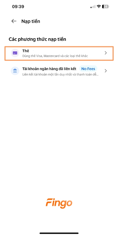 Cách nạp tiền Grab qua ngân hàng Vietcombank bước 3
