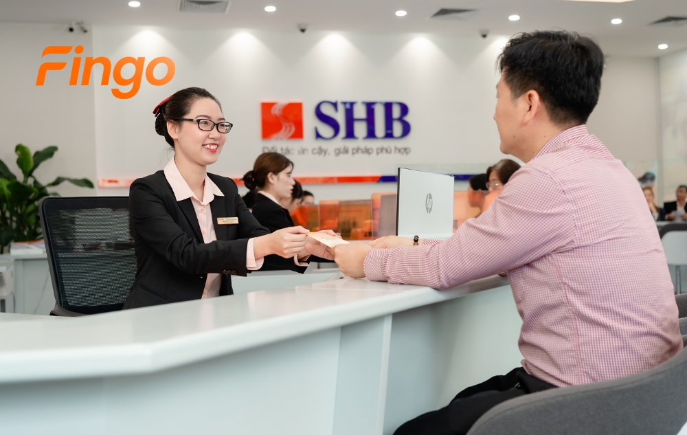 Rút tiền thẻ tín dụng SHB tại ngân hàng 