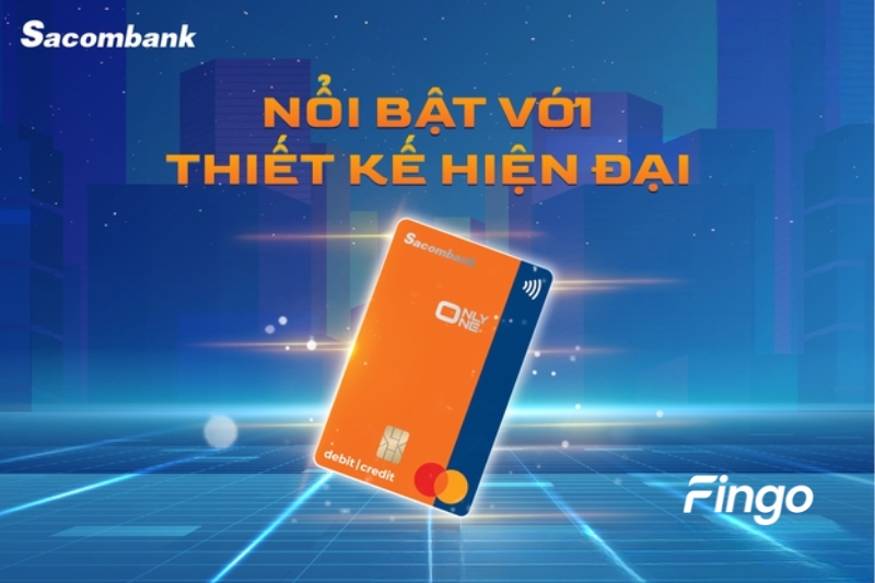 Thẻ tích hợp Sacombank Mastercard Only One
