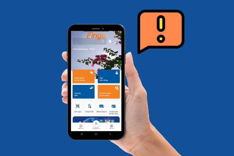 Phương thức xác thực Sacombank Pay bị lỗi