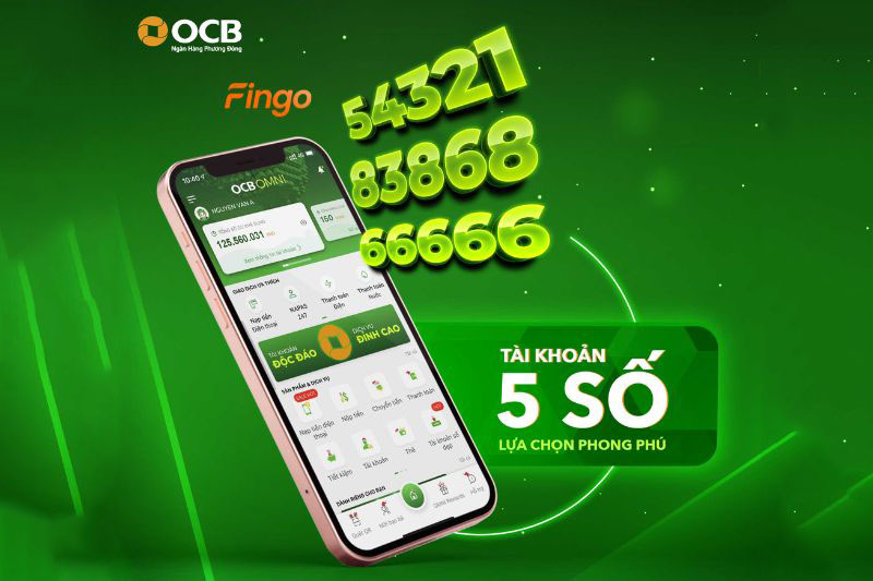 Tài khoản số đẹp OCB