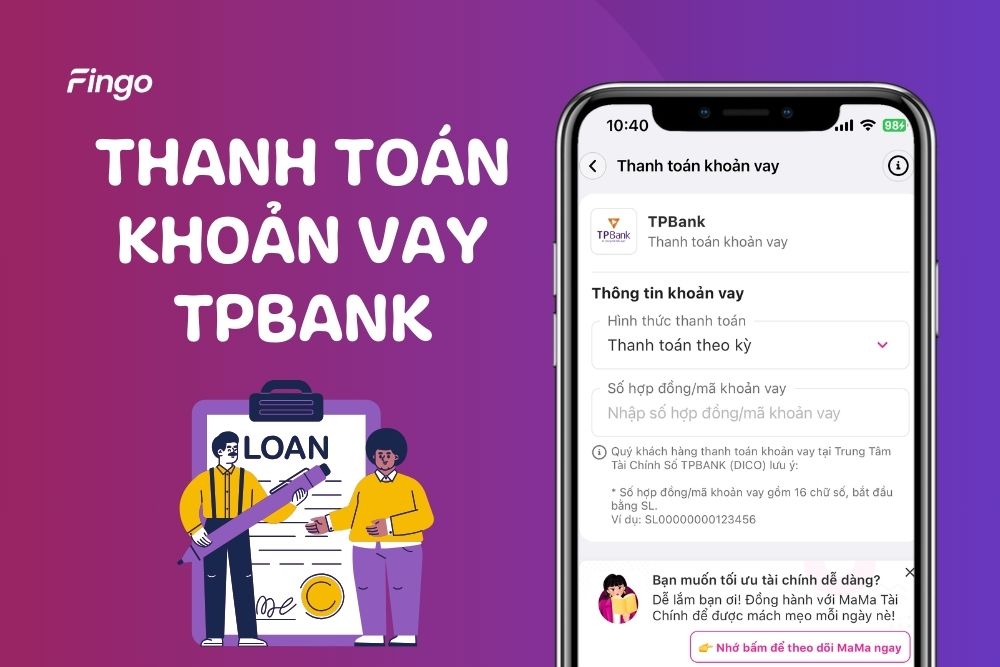 Cách thanh toán khoản vay TPBank online nhanh chóng