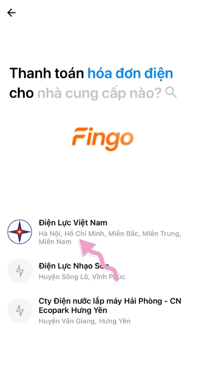 Chọn nhà cung cấp điện lực